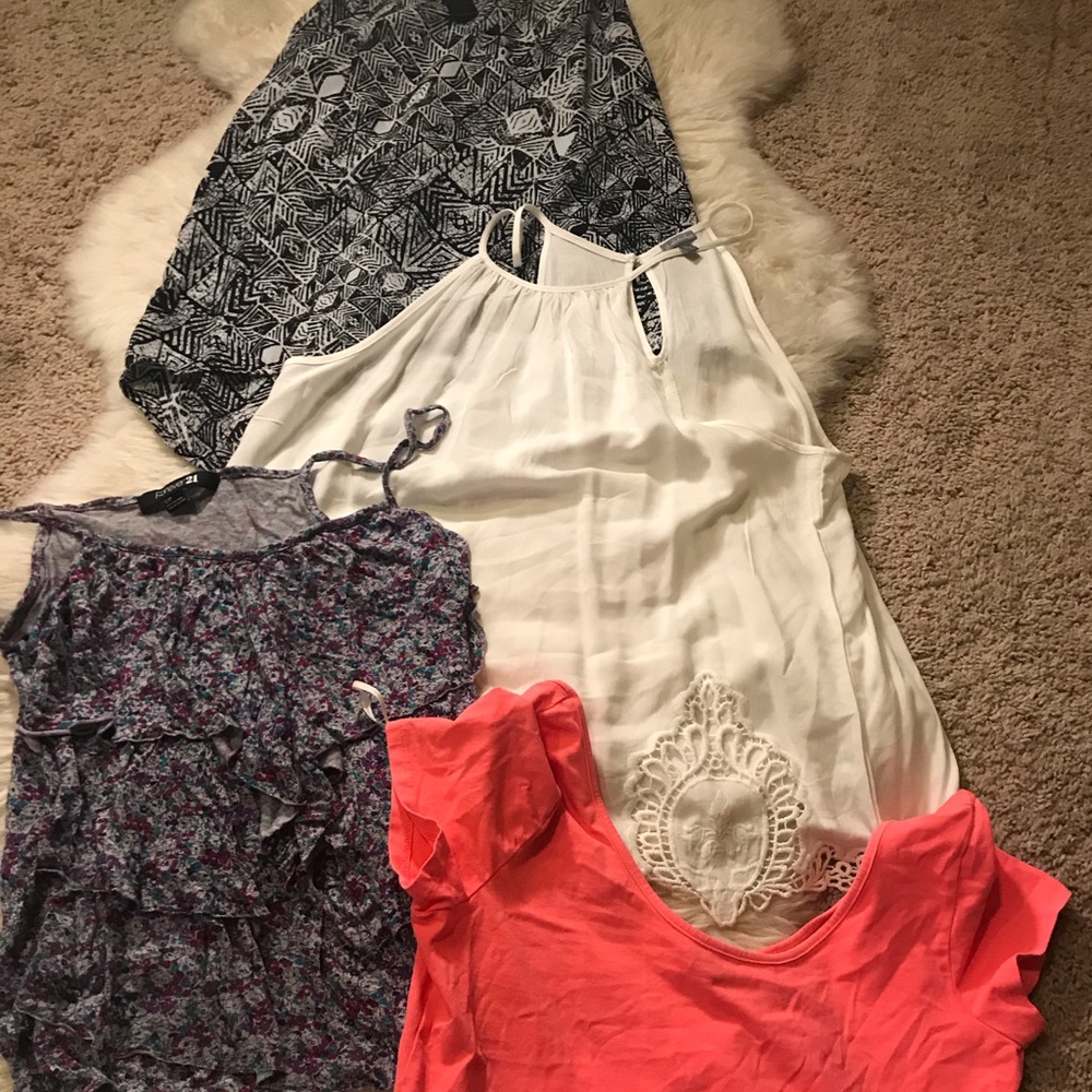 Various tops